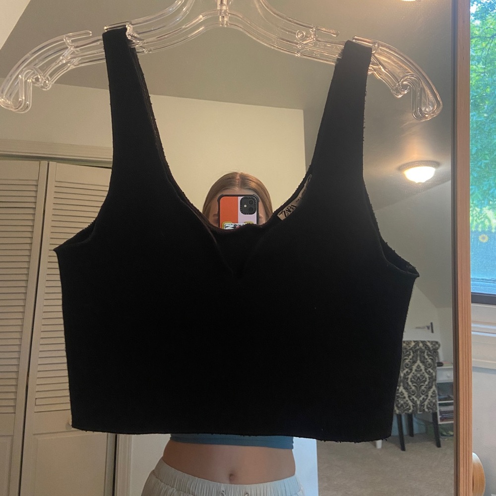ZARA black tank, size s, NWOT